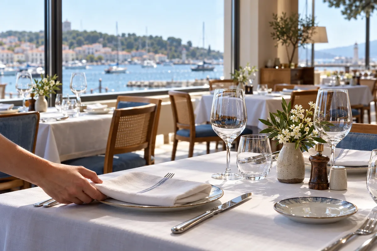 BTS MHR option A : encadrer la salle d'un restaurant