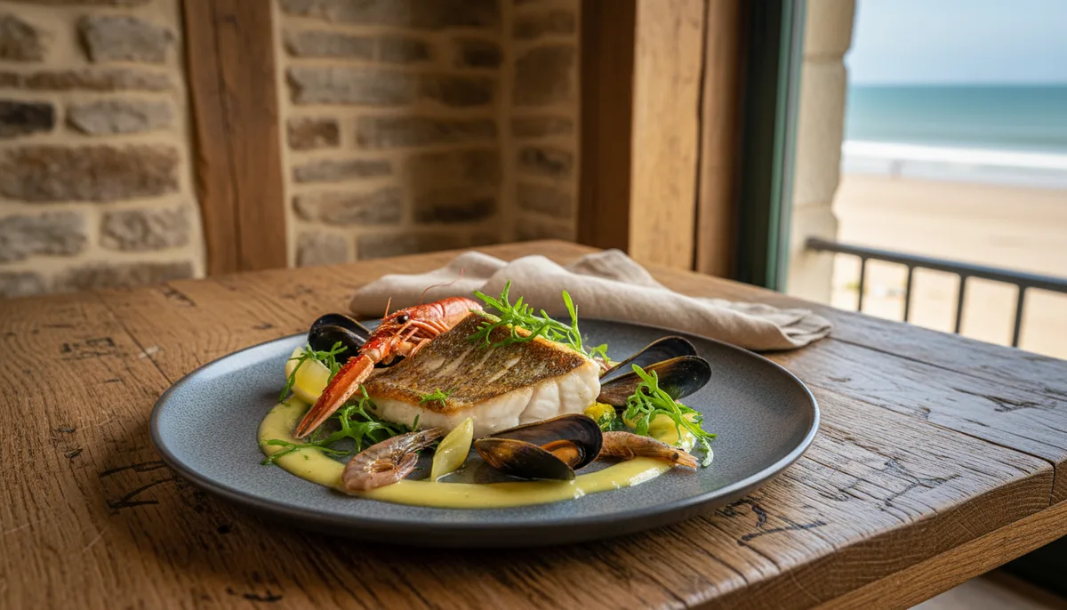 Restaurant La Cale à Asnelles : table Gault & Millau sur Gold Beach